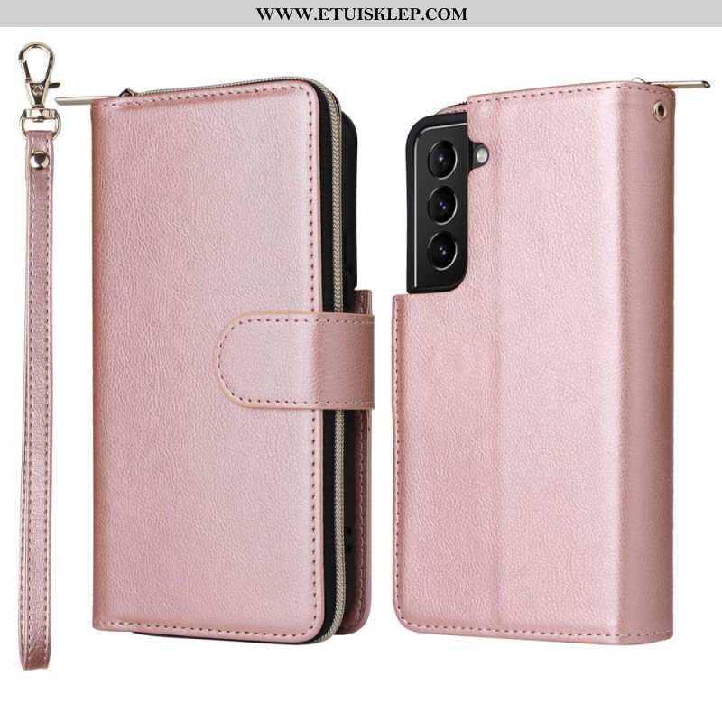 Etui Folio do Samsung Galaxy S23 Plus 5G Z Etui Na Zamek Błyskawiczny